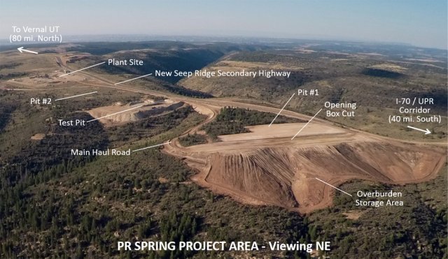 Plant Site and Mine Aerial